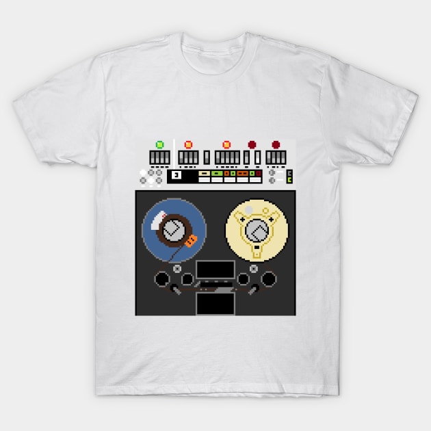 Pixel Robot 081 T-Shirt by Vampireslug